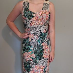 Printed Hot Kiss Maxi Dress
